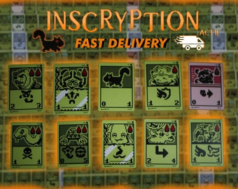Inscryption Act 2 Beasts Booster 10 cards