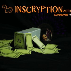Alle Inscryption Act 2-Karten (612 Karten) – Deckbuilding-Videospiel, PC-Spielesammlung