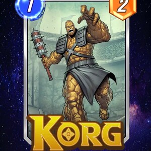 Videogioco Marvel Snap Cards Physics Korg