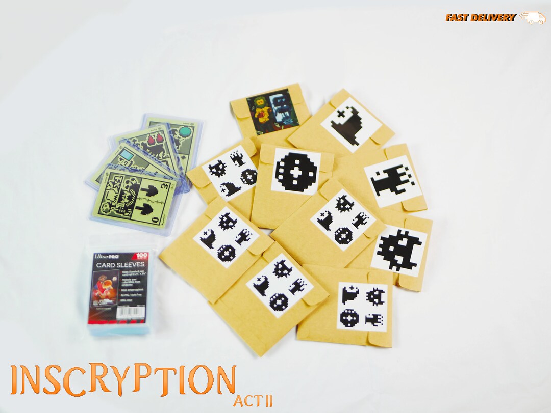100 Inscryption Cards Act 2 + 100 Sleeves + 1 Mycologist