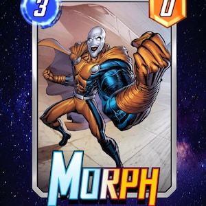Marvel Snap Cards Física Morph Videojuego
