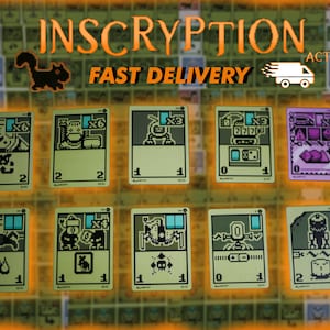 Inscryption Act 2 Booster 10 carte con tecnologia speciale