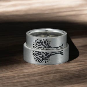 Titanium Wedding Ring-Unisex Classic Ring-Lightweight and Durable-Everyday Engagement or Wedding Ring-Men's Titanium Ring-Father's Day