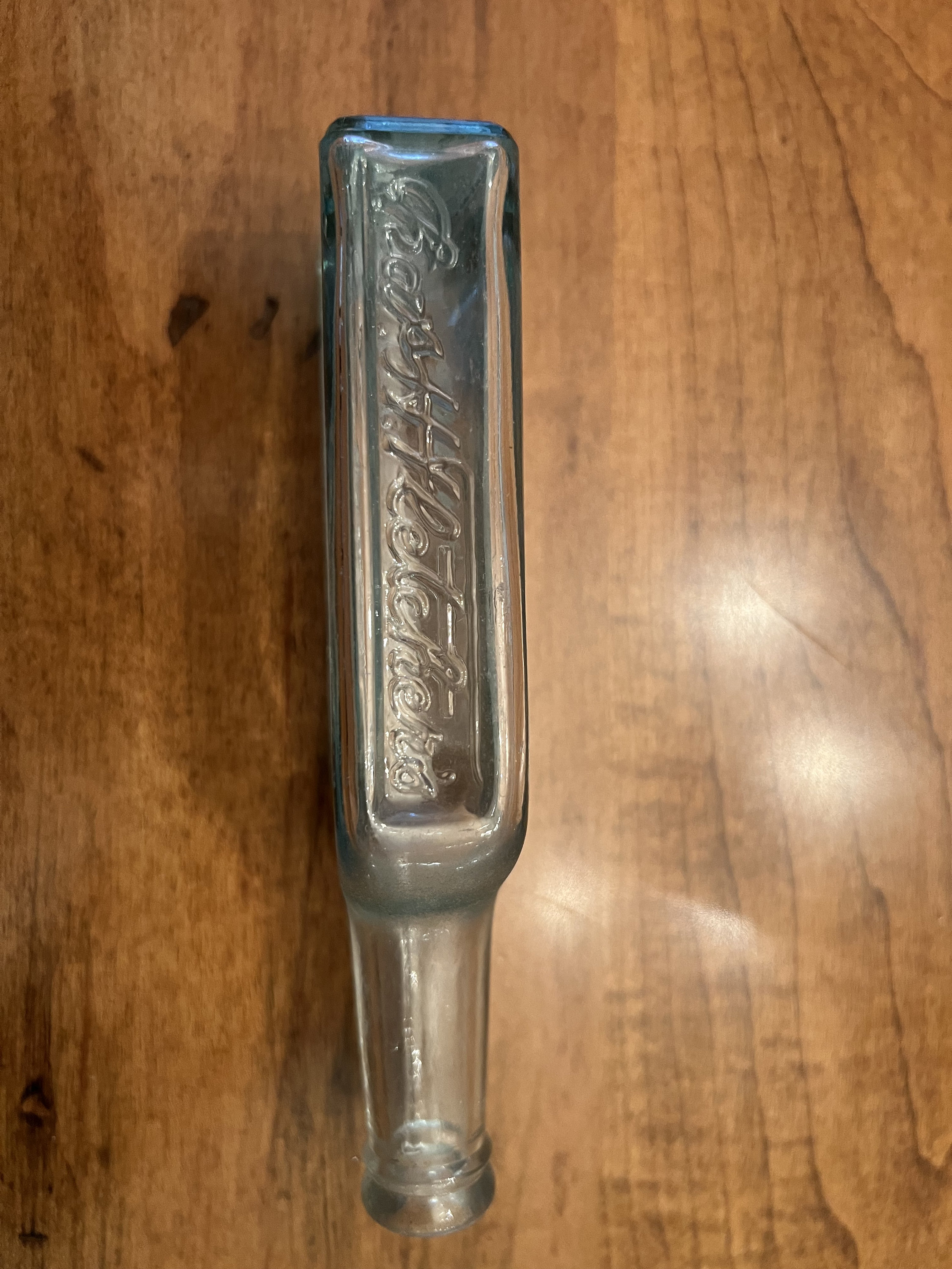 Antique Glass Chas H. Fletchers Castoria Bottle Etsy