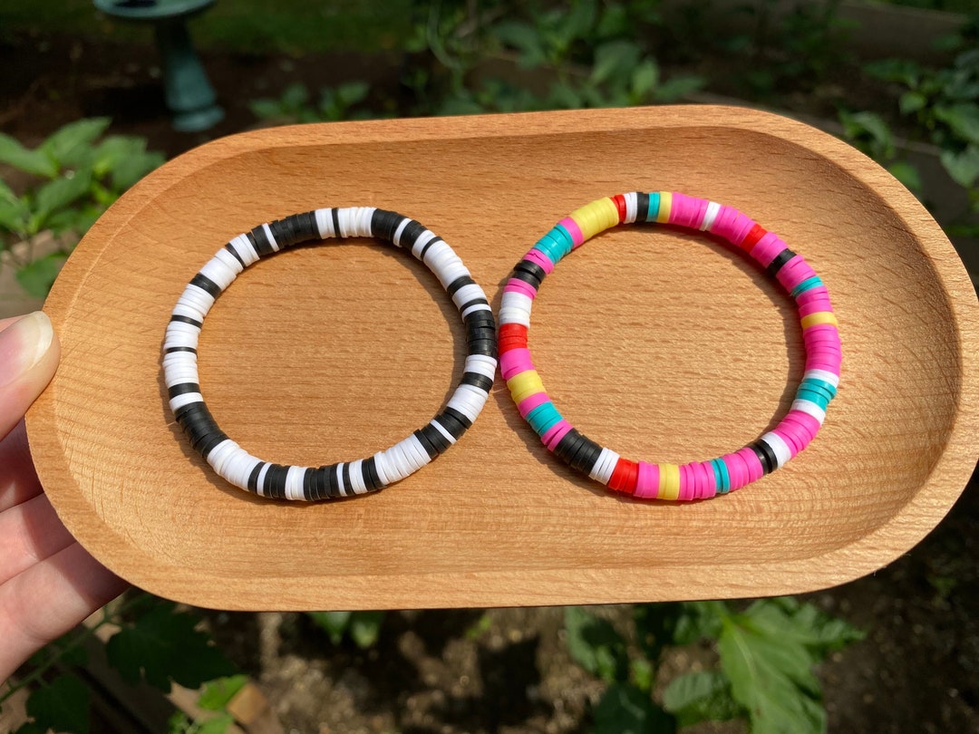 OBX Kiara Inspired Clay Bead Bracelets Outer Banks Jewelry Etsy Australia