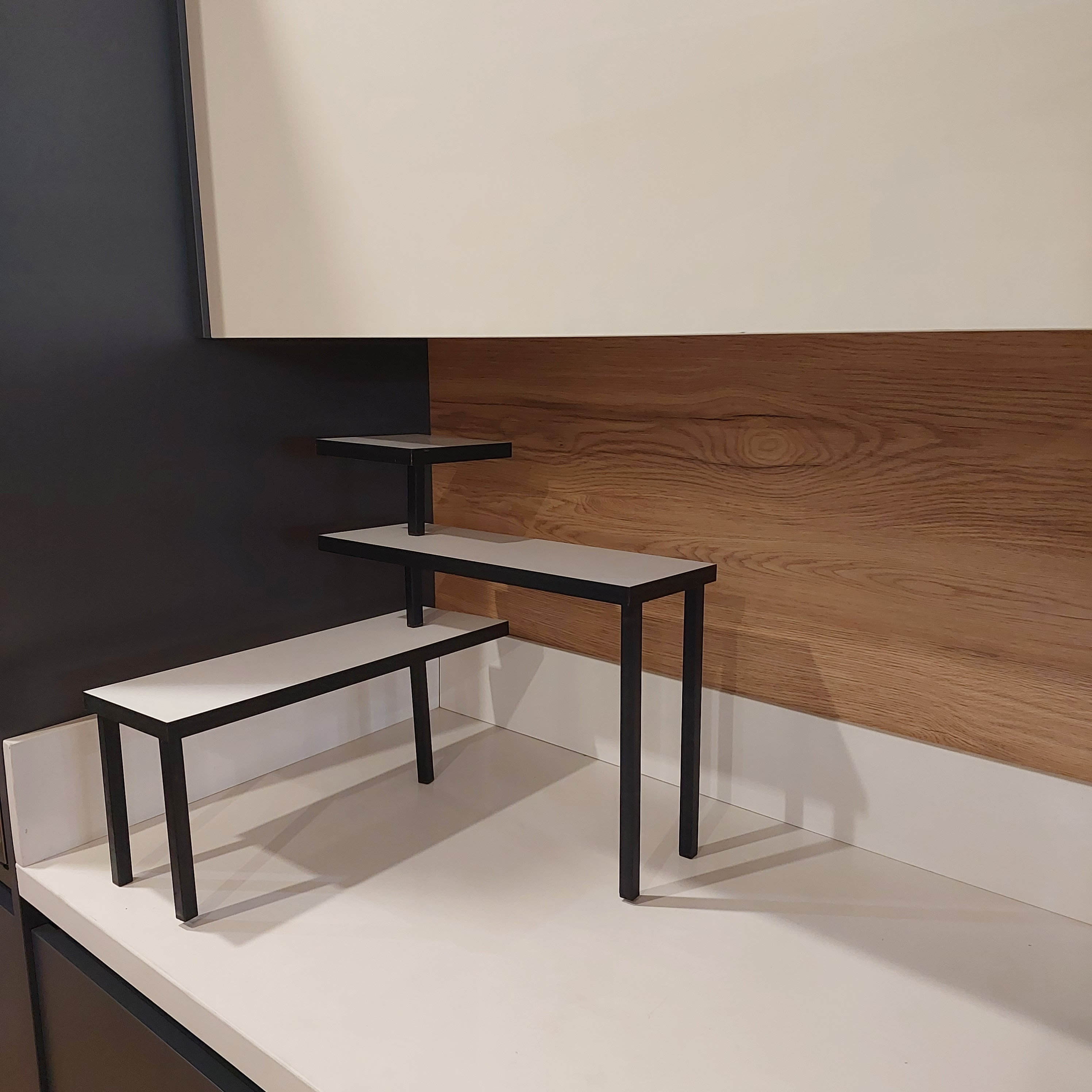 Étagère D'angle De Cuisine à 2 Niveaux - Étagère De Rangement Peu