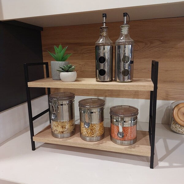 Kitchen Countertop Storage Etsy