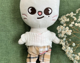 Handmade SKZOO Outfit • Stray Kids Plush Doll Clothes • K-Pop Fanmade Doll Outfit | Unique Plush Clothing Gift