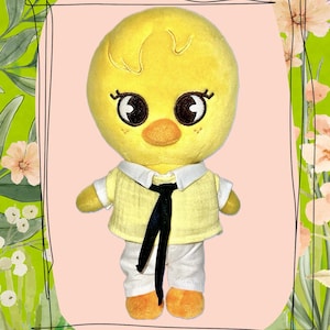 Completo SKZOO Bbokari fatto a mano • Abiti in peluche ispirati a Felix Nacific