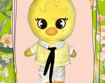 Pilot Skzoo Clothes, Heart Dress & Headband, Stray Kids Doll