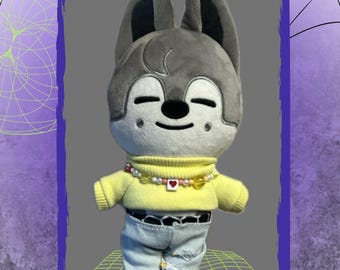 Stray Kids ウルフちゃん SKZOO SKZ ファンメイド 10cm ドール - Etsy 日本