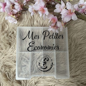 Small box for coins &quot;My little savings&quot;.