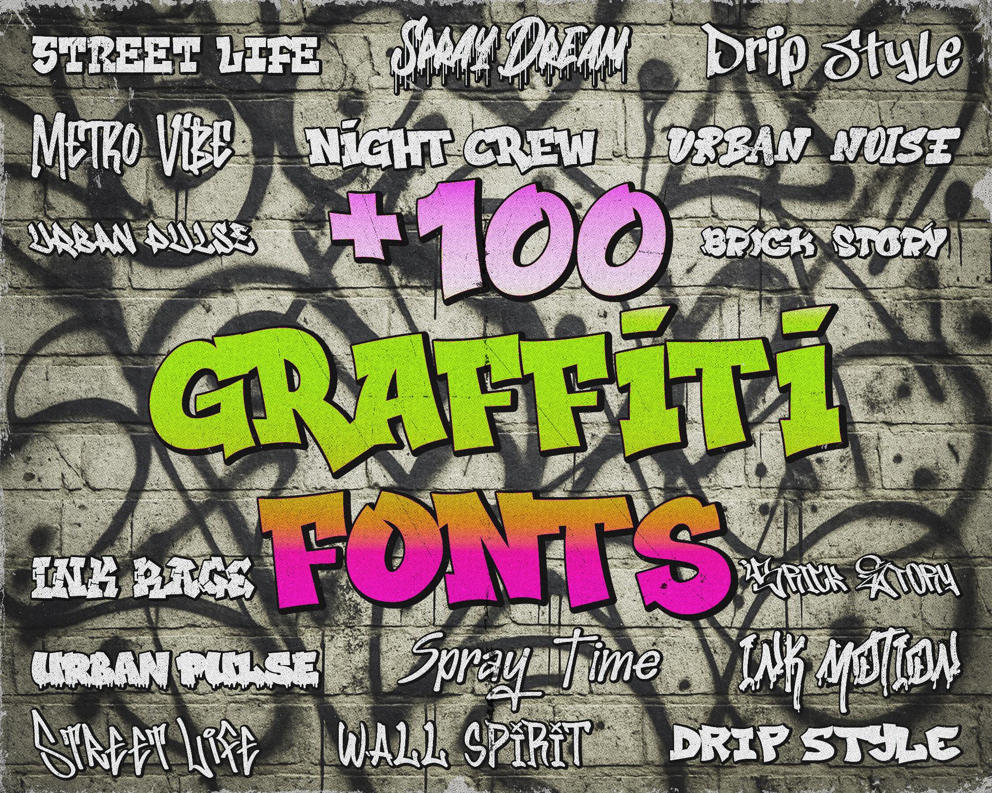 Graffiti font ttf - Etsy 日本