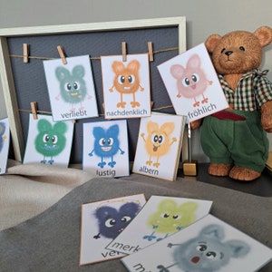 Gefühlskarten für Kinder - Emotionen erkennen und ausdrücken lernen