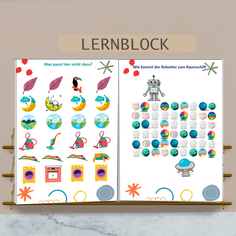 Einfach Schreiben Lernen PDF Für Kinder: Vorschulblock, Lernordner