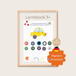 Einfach schreiben lernen - PDF für Kinder: Vorschulblock, Lernordner, Lernblock Deutsch, Busybook, Waldorf, Montessori, Rätselblock