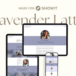 Yoga Teacher Website Template | Minimalist Showit Website Template | Yoga Website Design | Yoga Branding | Modern Website | Template