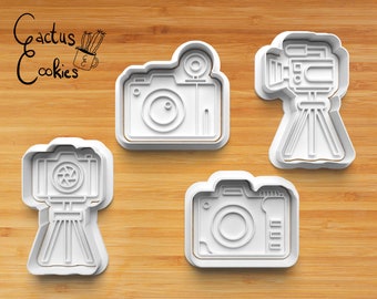 Camera Cookie Cutter STL File (Digital Download)