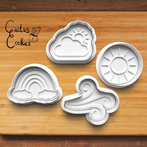 Digital STL file download for Weather cookie cutter