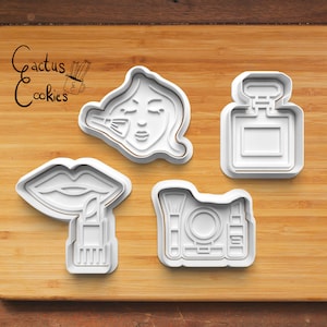 Digital STL file download for Beauty cookie cutter