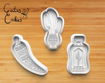 Dia De Muertos Cookie Cutter STL File (Digital Download)