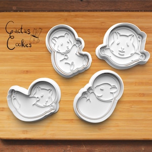 Digital STL file download for Hamster Astronaut cookie cutter
