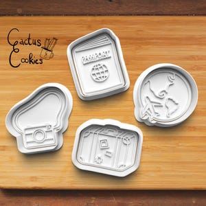 Digital STL file download for Globetrotter cookie cutter