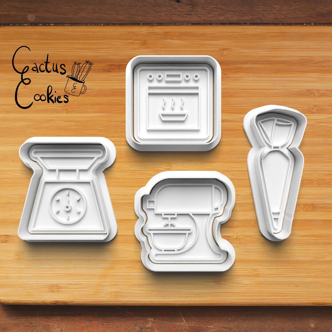Digital STL File Download for Baking Equipment Cookie Cutter - Etsy