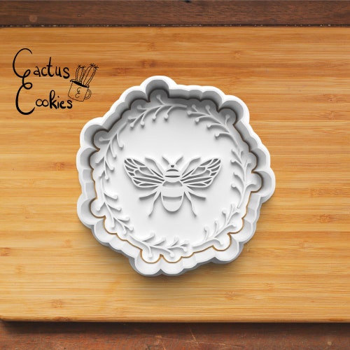Digital STL File Download for Bee Cookie Cutter Etsy