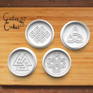 Digital STL file download for celtic knot cookie cutter