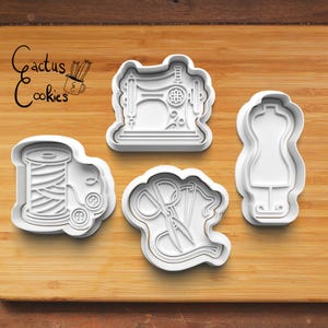 Digital STL file download for Sewing and Quilting cookie cutter