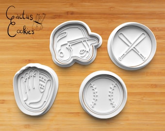 Digital STL file download for Baseball cookie cutter