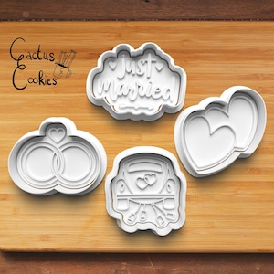 Digital STL file download for Wedding cookie cutter
