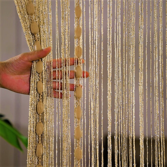 Boho Tassel Beaded Curtain Doorway Beads Curtain Beaded Doorway