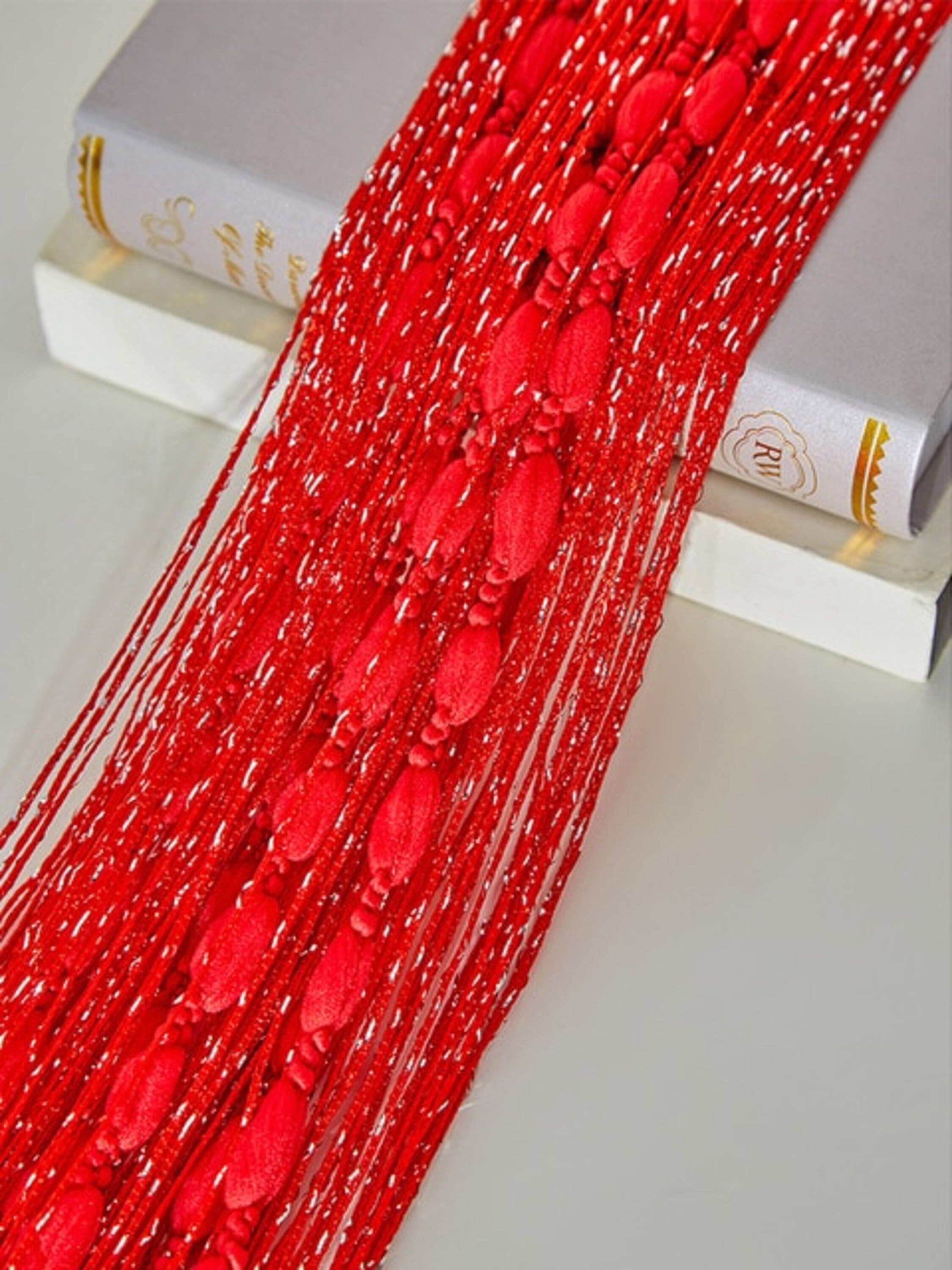 Boho Tassel Beaded Curtain Doorway Beads Curtain Beaded Doorway Curtain