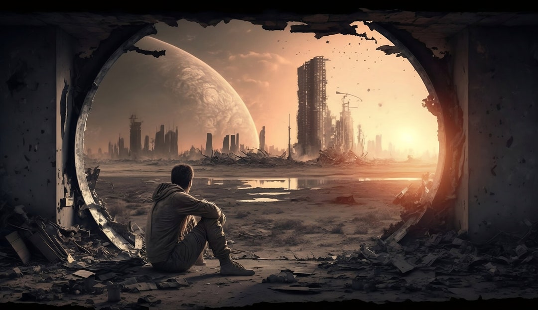 Digital Image Inspired by End of the World - Etsy