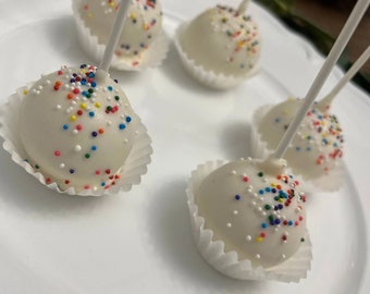 Party cake pops for birthdays, parties, weddings, and holidays