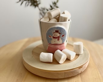 Snowman Ceramic Mug