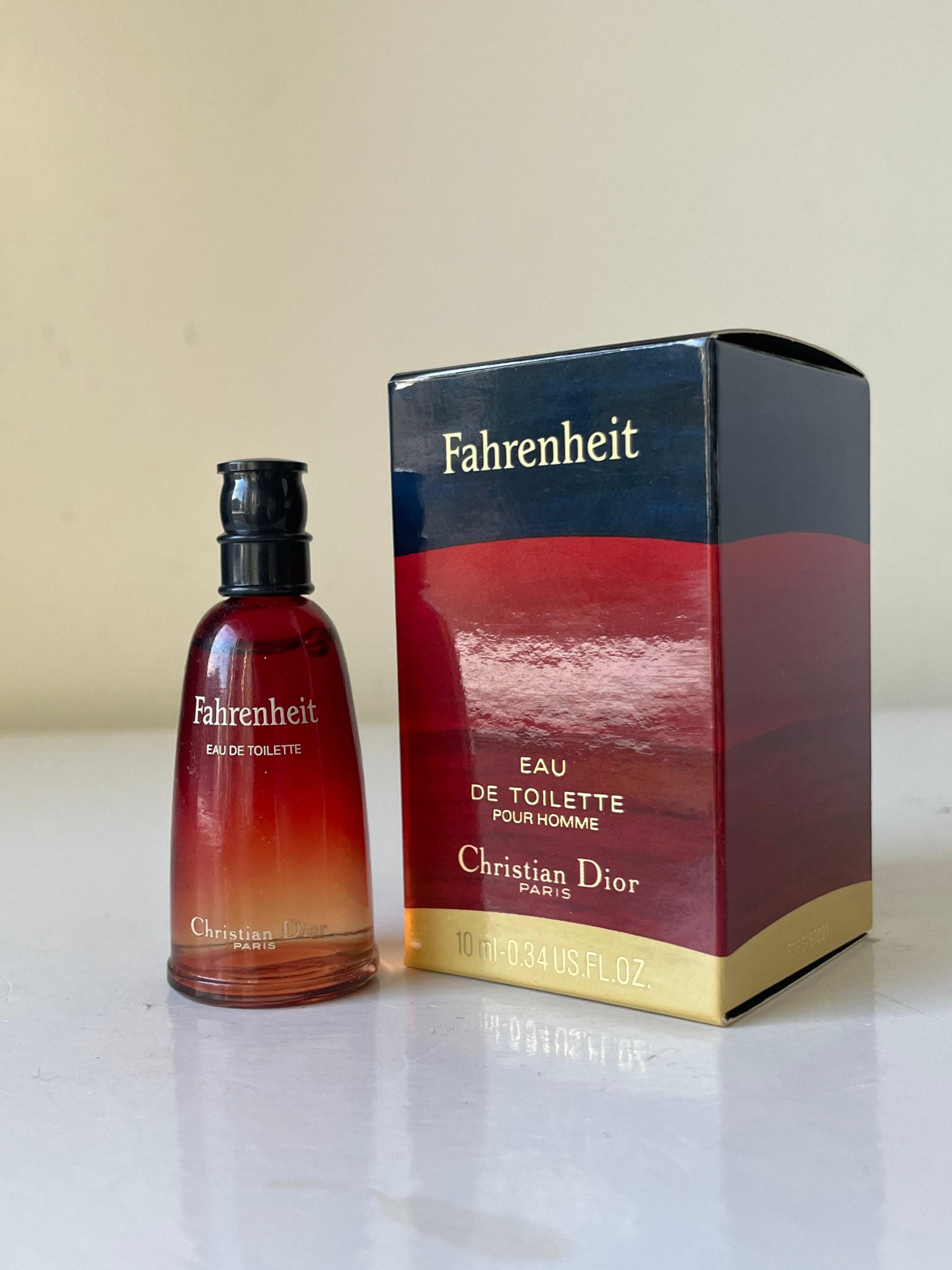 Pub Parfum Fahrenheit de Christian Dior (1988)