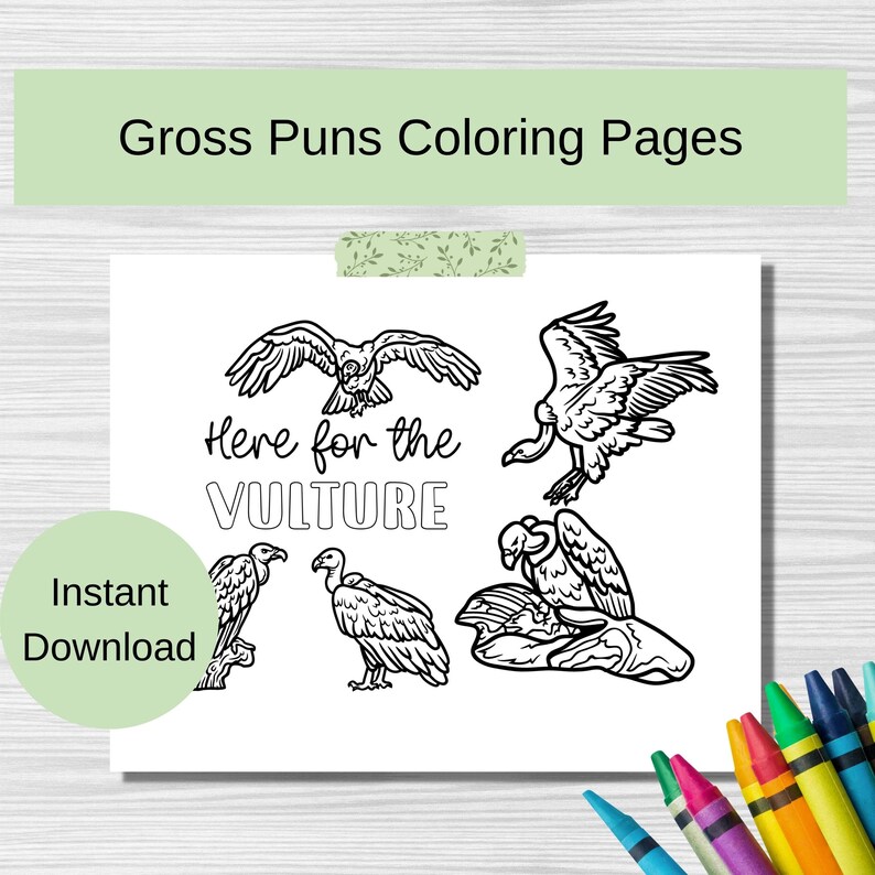 Decomposers Coloring Pages Gross Things Coloring Pages - Etsy
