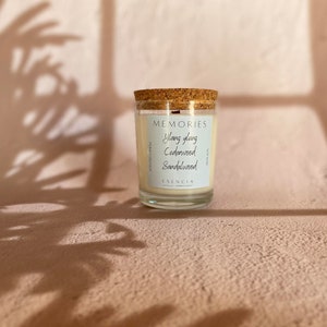 Natural soy candle