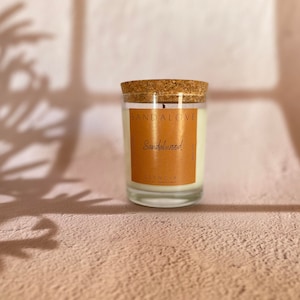Natural soy candle