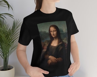 Mona Lisa by Leonardo Da Vinci Classic Tee - Fine Art T-Shirt