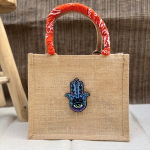 Türkische Evil Eye Geldbörse, Evil Eye Accessoires, Blaue Boho Evil Eye Tasche I Pouch Bag I Evil Eye Kleine Geldbörse, Boho Stoff Münzbeutel