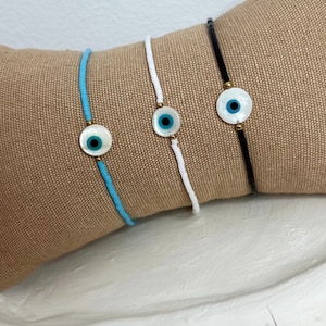 Protection bracelet•EVIL EYE bracelet•charm bracelet•charm•beads•Greek•eye talisman•evil eye jewelry•Christmas Gift for women