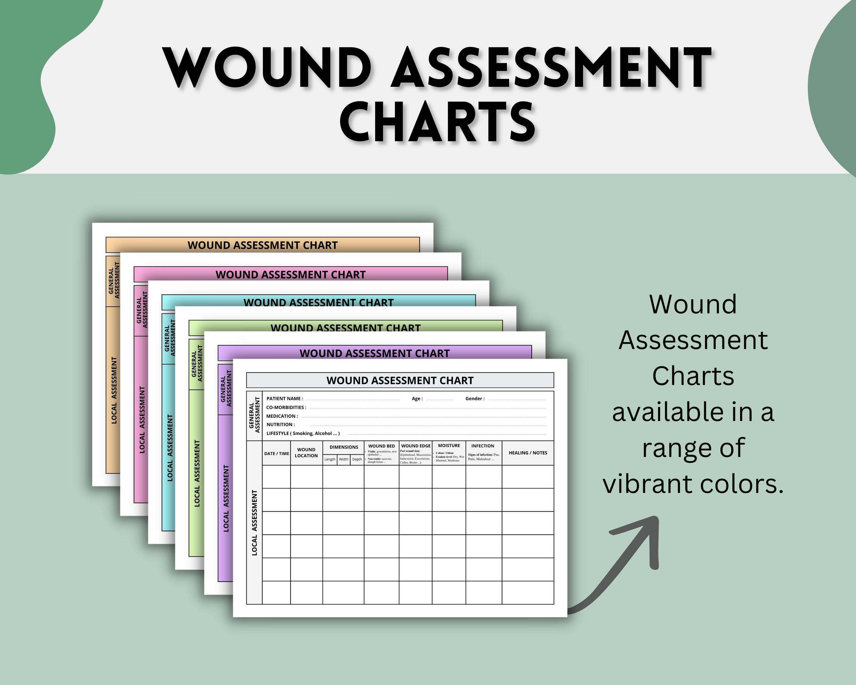 OASIS-E Home Health Nursing Cheat Sheet Bundle: BIMS, Wound ...