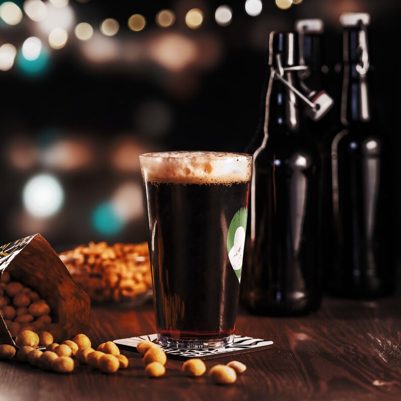 Irish Pint Glass for Guinness or other brews