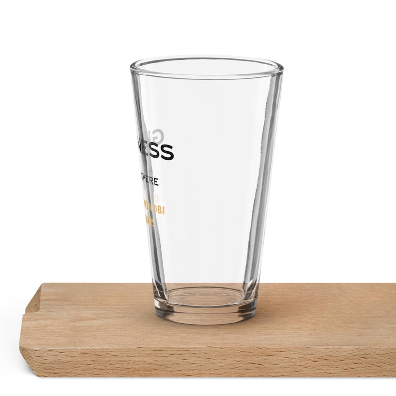 Guinness Star Wars Obi Wan Pint Glass