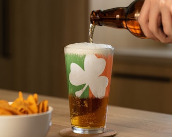 Iers pintglas voor Guinness of andere brouwsels