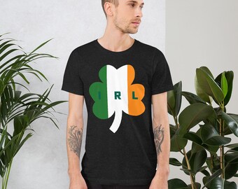 Unisex Dublin Irish Gaelic T-shirt for casual wear, St. Patty's Day Irish Drinking, or just sporting around town. Great as a gift.